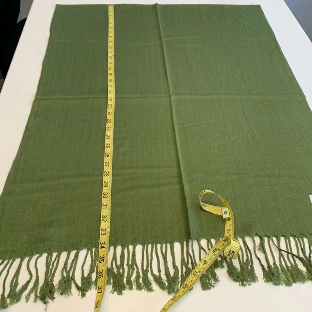 Pashmina Green Scarf/Shawl/Wrap, New in package - Picture 5 of 8